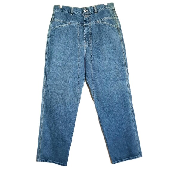 VTG Marithe Francois Girbaud Jeans Men 34 x 31 Pants Y2K 90s High Rise HONG KONG - Picture 1 of 8